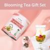 Blooming Tea Flowers Gift Set, 10 Unique Varieties Flowering Tea Balls, Individual Packing Handmade Blooming Balls for Anniversary, Valentine, Birthday view 2