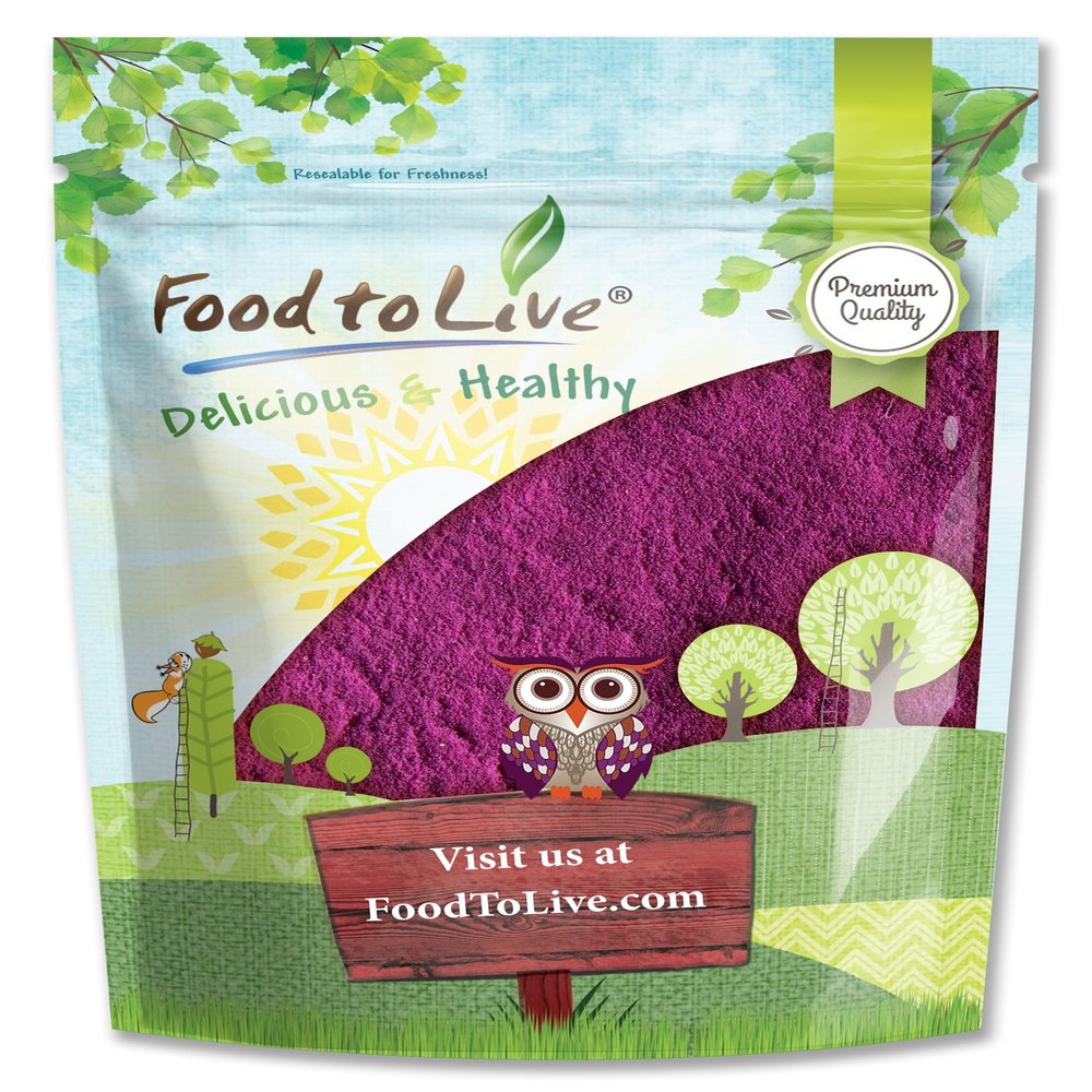 Food to Live - Currant Juice Powder, 8 Ounces  Antioxidant Powerhouse, Vegan Superfood. Unsweetened. Great for Juices. Contains Maltodextrin. Kosher