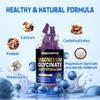 Magnesium Glycinate Gummies 1000mg - Sugar Free Magnesium Potassium Supplement with Vitamin D, B6, CoQ10 for Calm Mood & Sleep Support - 60 Blueberry Gummies view 2