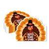 40 Pcs Thanksgiving Turkey Napkins Happy Thanksgiving Guest Disposable Napkins Fall Table Decoration Cute Turkey Shape Napkins for Autumn Party Decorations Supplies Tableware view 1