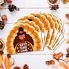 40 Pcs Thanksgiving Turkey Napkins Happy Thanksgiving Guest Disposable Napkins Fall Table Decoration Cute Turkey Shape Napkins for Autumn Party Decorations Supplies Tableware view 4