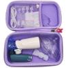 VdLis Unicorn Kids Inhaler & Spacer Semi-Rigid EVA Case Protective Asthma Travel Bag for Inhalers, Chambers & Portable Nebulizers Washable Organizer - (Only the Case) view 2