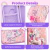 VdLis Unicorn Kids Inhaler & Spacer Semi-Rigid EVA Case Protective Asthma Travel Bag for Inhalers, Chambers & Portable Nebulizers Washable Organizer - (Only the Case) view 4