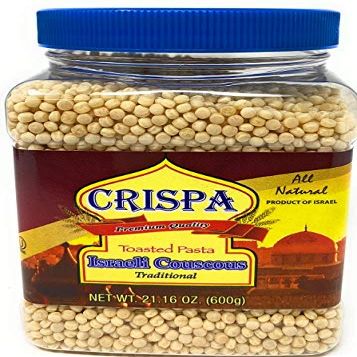 C.rispa Israeli Couscous 21.16 oz (Pack of 4)