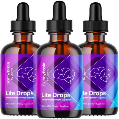 (3 Pack) Skinny Brain Liquid Drops, Skinny Brain Drops, Skinny Brain Mineral Drops, Skinny Brain Liquid, Skinny Brain, Skinny Brain Drops Advanced Formula, Skinny Brain Pills 3 Bottles for 90 Days