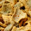 IRVINS Salted Egg Salmon Skin Chips & Crisps  Premium Hand Cooked, Halal, Keto-Friendly, High Protein Snack | Dangerously Addictive | (3.3 oz, Pack of 6) view 3