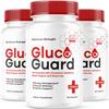 (3 Pack) GlucoGuard Capsules - Official GlucoGuard Advanced Blood Support Formula, Natural GlucoGuard Pills Maximum Strength, Health & Wellness Vitamin Supplement, 90 Capsules for 3 Months view 1