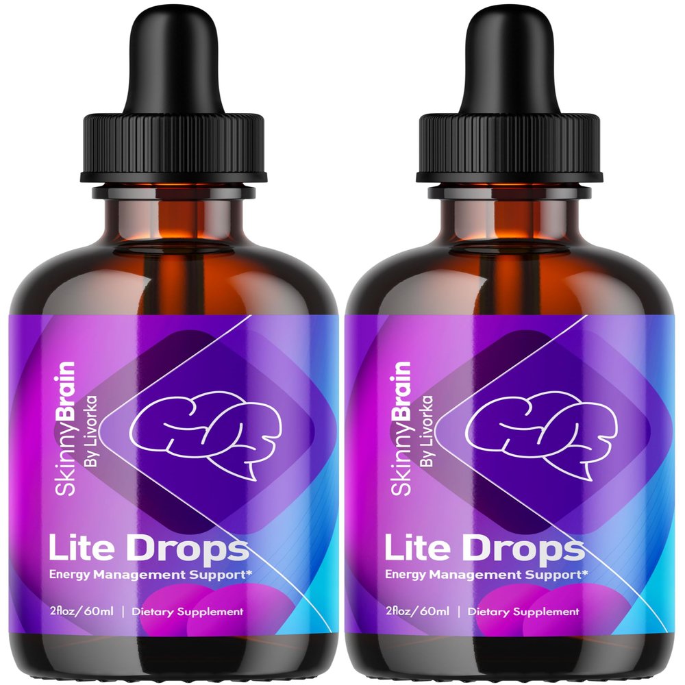 (2 Pack) Skinny Brain Liquid Drops, Skinny Brain Drops, Skinny Brain Mineral Drops, Skinny Brain Liquid, Skinny Brain, Skinny Brain Drops Advanced Formula, Skinny Brain Pills 2 Bottles for 60 Days