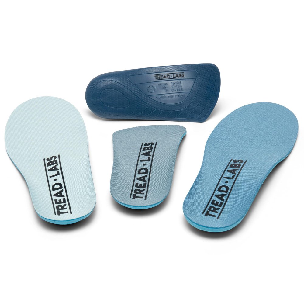 Pace Pain Relief Insole Kit for Men and Women Extra Firm Arch Support for Plantar Fasciitis Relief and Limiting Pronation Blue