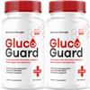 (2 Pack) GlucoGuard Capsules - Official GlucoGuard Advanced Blood Support Formula, Natural GlucoGuard Pills Maximum Strength, Health & Wellness Vitamin Supplement, 60 Capsules for 2 Months view 1