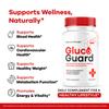 (2 Pack) GlucoGuard Capsules - Official GlucoGuard Advanced Blood Support Formula, Natural GlucoGuard Pills Maximum Strength, Health & Wellness Vitamin Supplement, 60 Capsules for 2 Months view 3