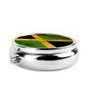 Old Jamaican Flag 3 Compartment Medicine Pill Case, Printed Travel Pill Box for Purse & Pocket, Cute Portable Pill Organizer Box Medicine Vitamin Holder Organizer view 3