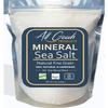 All Goods Products Mineral Sea Salt  Fine Grain, 8 oz, 100% Natural, Hand-Harvested, Loaded with 90+ Essential Minerals, 30% Less Sodium, Kosher, Unrefined. view 1