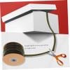 FRCOLOR 2rolls Single-Sided Wear-Resistant Ribbon for Crafts and Wrapping Elegant Yards for Home Decor and Festival Celebrations view 3