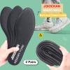 2 Pairs Memory Foam Insoles,Cushion Shoe Insoles Shock Absorbing for Foot Pain Relief,Shoe Insoles,Comfortable Inner Insoles for Men Women Relieves (Black, Men US 13) view 2