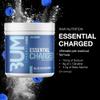 RAW Pre-Workout Powder, Essential CHARGED (Blue Rathberry) - Preworkout Supplement for Men & Women - Supports Focus, Mood, & Performance - Caffeine, Alpha-GPC, L-Citrulline, Beta Alanine (25 Servings) view 2