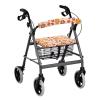 Luarisgur Walker Seat Covers for Ladies Thanksgiving Walker Accessories Walkers Pumpkin Fall Leaves Walkers for Seniors with Seat Covers Gifts Printed Rollator Walker Seat and Backrest Covers view 1