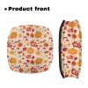 Luarisgur Walker Seat Covers for Ladies Thanksgiving Walker Accessories Walkers Pumpkin Fall Leaves Walkers for Seniors with Seat Covers Gifts Printed Rollator Walker Seat and Backrest Covers view 2