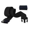 Homymusy 60 Inch Adjustable Gait Belts for Seniors - Comfortable Buckle Protect Cover Keep Belt Buckle Reaching the Waist,Supports up to 350 lbs(Black, 60INCH Quick Release Buckle) view 1