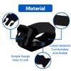 Homymusy 60 Inch Adjustable Gait Belts for Seniors - Comfortable Buckle Protect Cover Keep Belt Buckle Reaching the Waist,Supports up to 350 lbs(Black, 60INCH Quick Release Buckle) view 3