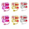 12pcs Bling Glitter Call Reusable Food Grade Silicone Straw Sleeve Caps, Suitable for Party Favors,Friends Gathering Stationery Birthday Party Favor, Dustproof Soft Straw Covers for 10mm Straws view 1