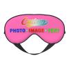 Custom Eye Masks for Sleep with Photo Image Picture Text Logo Adult Women Men Adjustable Elastic Strap Personalized Sleep Masks Cute Funny Customized Travel Sleep Mask Soft Pink view 1
