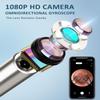 CozyZen Ear Wax Removal Tool S5 with 10 MP Camera Otoscope, Omnidirectional Tweezer, Crodless Earwax Remover Tool with 12 Ear Spoon, Wireless Ear Cleaner with Light for iOS & Android (Black) view 3