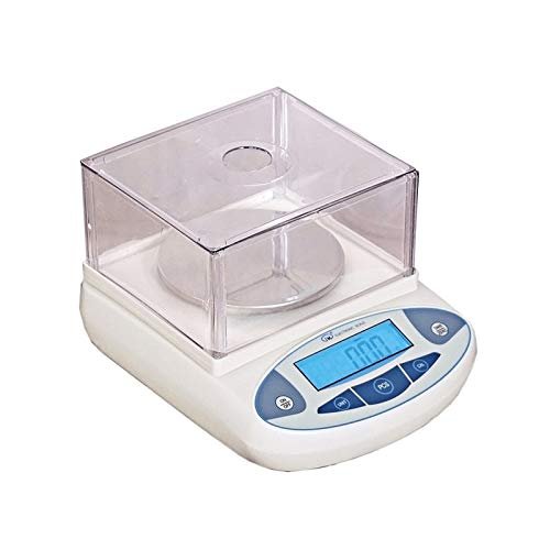 0.001g Precision Electronic Scale for Laboratory Mechanical Balance Jewelry Weighting Scale Tare and PCS Funtion (100g/0.001g)