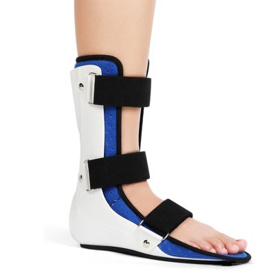 SFKLYU Ankle Support Brace Ankle Foot Orthosis Drop Brace Padded Drop Foot Brace for Ankle Foot Injuries Sprain Broken, Breathable Splint to Stabilize Foot,C right,M