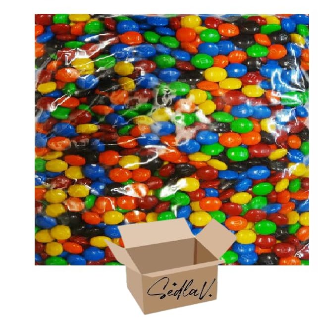 SEDLAV Bundle Candy M&M Milk Chocolate Candy - 2lb Bulk Milk Chocolate M&Ms Candy - Fun Size Bulk M&M Candy - Milk Chocolate M&Ms Bulk Candy - Chocolate Candy Bulk Bag (2 Pounds)