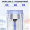 VAYDEER Insulin Cooler Travel Case, Medication Cooler for Travel [Double Lids] [Large Contact Area] [Uniform Temperature] Insulin Pen Cooler TSA Approved for Medications Carry (Purple) view 4