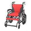 24 Inch Wheelchairs Folding Lightweight Adults Folding Manual Self Propelled Aluminium Wheelchair Wheelchairs for Adults Folding Portable Wheelchair with Hand Brake view 1