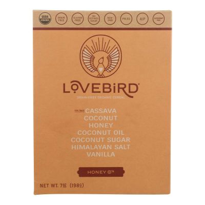 Generic L.ovebird Cereal Honey Grain Free 7 oz (Pack of 6)