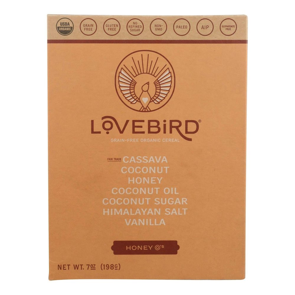 Generic L.ovebird Cereal Honey Grain Free 7 oz (Pack of 6)