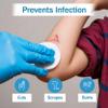 Bacitracin Antibiotic Ointment with Zinc USP - 1 oz Topical Antibiotic First Aid Ointment - Helps Prevent Infection in Minor Cuts, Scrapes, and Burns view 4