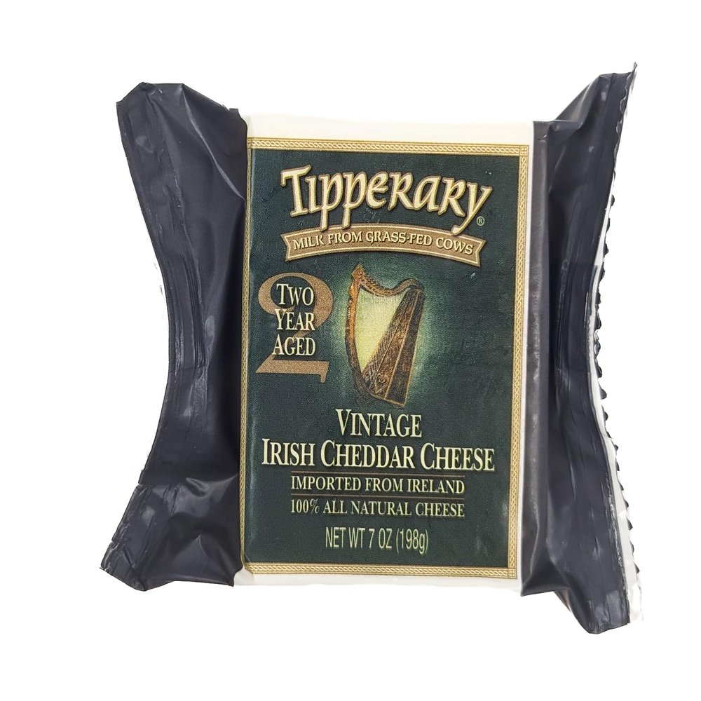 Generic Tipperary 2 Year Aged Vintage Irish Cheddar Cheese 7 oz (Pack of 4)