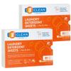 B.oulder Clean - Free & Clear Laundry Detergent Sheets - 40 Count (Pack of 12) view 1