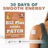 B12 Energy Patch  Methylcobalamin B12, Caffeine-Free, Pill-Free Patch for Daily Energy Support  30-Day Supply view 2