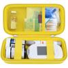 Elonbo Diabetic Supplies Travel Case, Diabetic Supply Organizer Bag, Glucose Meter Storage Case, Insulin Pen Carrying Case for Glucose Monitor, Blood Sugar Test Strips, Lancets, Syringe, Yellow view 1