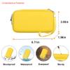 Elonbo Diabetic Supplies Travel Case, Diabetic Supply Organizer Bag, Glucose Meter Storage Case, Insulin Pen Carrying Case for Glucose Monitor, Blood Sugar Test Strips, Lancets, Syringe, Yellow view 3
