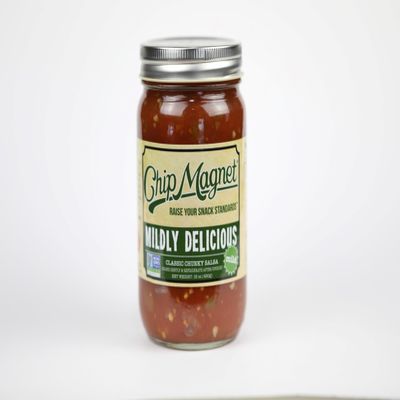 Chip Magnet Salsa - Mildly Delicious - Classic Chunky Salsa - Mild - Case Of 4-16 Oz Jars