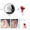 Hearing Aid for Seniors Adults Noise-Cancelling - Hearing Amplifier Invisible Sound Amplifier Digital Hearing Enhancement Devices Hearing Aid Cleaning Tools Included (a pair red blue) view 2