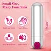 JEDLEM Upgraded Massager 10 Modes Quiet Massage Stick Tool, Handheld Travel Pocket Portable Cordless Soft Toy (Sliverpink) view 4