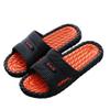 HONGFSM Shower Shoes Quick Drying Anti-Slip Bathroom Slippers Men Women Massage Sandals Home Outdoor Indoor Couple Slippers Bath Pool Gym Casual Sandals(Orange,8.5/9) view 1
