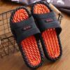 HONGFSM Comfort Shower Shoes Non Slip Quick Drying Bathroom Slippers Women Men Massage Sandals Home Couple Slippers for Living Room, Pool, Beach, SPA, Public Showers, Indoor, Outdoor(Sky Blue,6.5/7) view 3