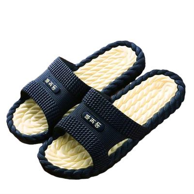 HONGFSM Comfort Shower Shoes Non Slip Quick Drying Bathroom Slippers Women Men Massage Sandals Home Couple Slippers for Living Room, Pool, Beach, SPA, Public Showers, Indoor, Outdoor(Apricot,8.5/9)