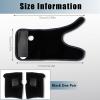 1 Pair Wrist Brace for Carpal Tunnel with Metal Bar, Men Women Hand Wrist Support Brace, Adjustable Night Wrist Splints Guards for Endonitis Sprain Arthritis Relief (Black, Right & Left) (A) view 2