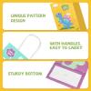 20Pcs Dinosaur Party Favor Bags with Handles, Cartoon Dinosaur Kraft Paper Gift Wrap Bags, Kids Goodie Treat Bags for Boys Girls Dinosaur Theme Birthday Baby Shower Party Supplies view 3