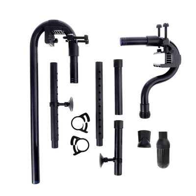caralin Canister Filters Intake Outlet Tube Fish for External Filter Replacement Accessories with Strong Suction Cups, Total 43.5cm/17.12in., Black