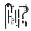 caralin Canister Filters Intake Outlet Tube Fish for External Filter Replacement Accessories with Strong Suction Cups, Total 43.5cm/17.12in., Black view 1